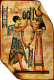 Ancient Egyptian Scroll Wall Mural
