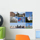 Hamburg Postcard Wall Decal