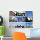 Hamburg Postcard Wall Decal