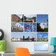 Hamburg Postcard Wall Decal