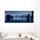 Boston under Fog Wall Decal