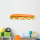 Long Sandwich With Lettuce Tomatoes Wall Decal