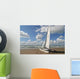 Catamaran Beach Wall Decal