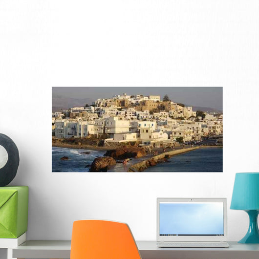 Naxos Town Wall Decal