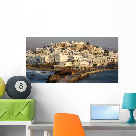 Naxos Town Wall Decal