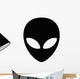 Extraterrestrial Alien Face or Wall Decal