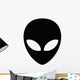 Extraterrestrial Alien Face or Wall Decal