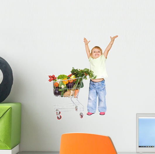 Healthy Food Concept Wall Decal
