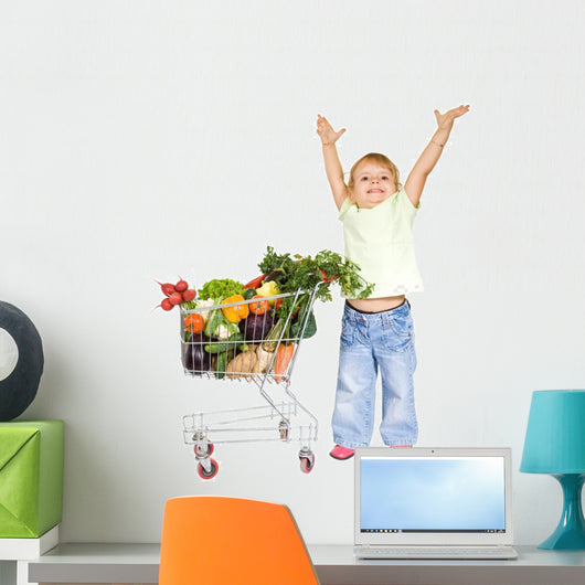Healthy Food Concept Wall Decal