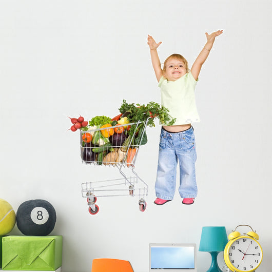 Healthy Food Concept Wall Decal