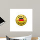 Round Made Germany Label Wall Decal