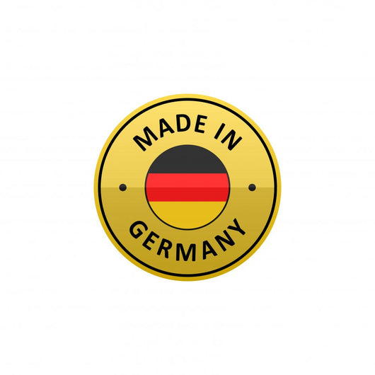Round Made Germany Label Wall Decal