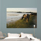 wild chinacoteague ponies Wall Mural