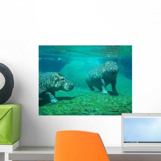 Happy Hippos Wall Decal
