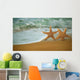 Adorable Star Fish Walking Along the Beach Wall Mural