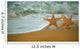 Adorable Star Fish Walking Along the Beach Wall Mural