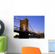 Roebling Suspension Bridge Wall Decal