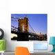 Roebling Suspension Bridge Wall Decal