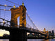 Roebling Suspension Bridge Wall Decal