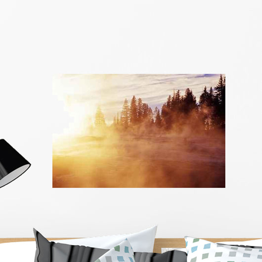 Foggy Morning Wall Decal Design 1