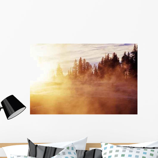 Foggy Morning Wall Decal Design 1