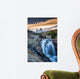 Mt Fitz Roy with a waterfall, Los Glaciares National Park, Argentina Wall Mural