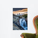 Mt Fitz Roy with a waterfall, Los Glaciares National Park, Argentina Wall Mural