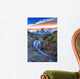 Mt Fitz Roy with a waterfall, Los Glaciares National Park, Argentina Wall Mural