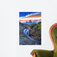 Mt Fitz Roy with a waterfall, Los Glaciares National Park, Argentina Wall Mural