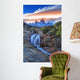 Mt Fitz Roy with a waterfall, Los Glaciares National Park, Argentina Wall Mural