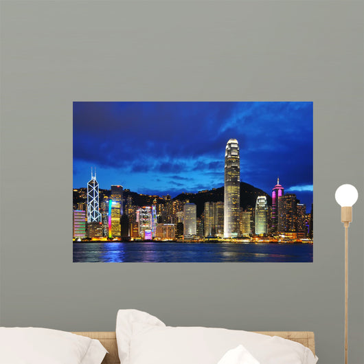 Hong Kong Skyline. Wall Mural