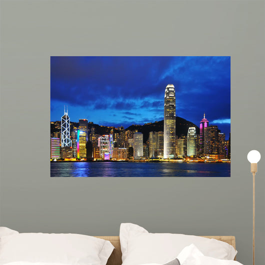 Hong Kong Skyline. Wall Mural