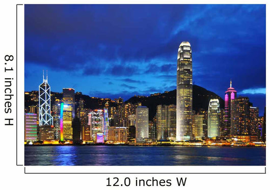 Hong Kong Skyline. Wall Mural