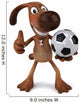 Dog with Ball Wall Decal