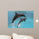 Dolphins Jumping Wall Mural