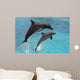 Dolphins Jumping Wall Mural