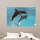 Dolphins Jumping Wall Mural
