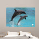 Dolphins Jumping Wall Mural