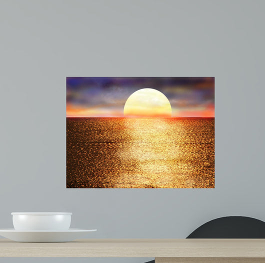 Sunset Wall Mural