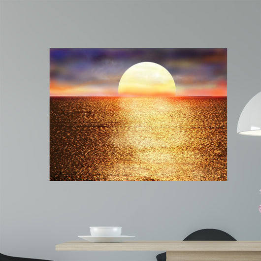 Sunset Wall Mural