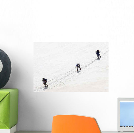 Alpine Climbing Wall Decal