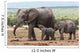 Elephant Baby and Mother Wall Mural