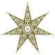 Elven Hectogram Fairy Star Wall Decal