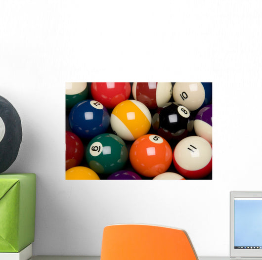Pool Balls Wall Decal
