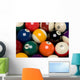 Background Pool Balls Wall Decal