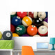 Background Pool Balls Wall Decal
