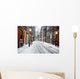 Snowy Afternoon Wall Decal