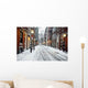 Snowy Afternoon Wall Decal