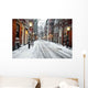 Snowy Afternoon Wall Decal