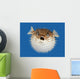 Blow Fish Frontal View Wall Mural